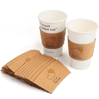 Paper Cup Sleeve from disposablesInc.com. The best import service in China. Import your disposable items from us.